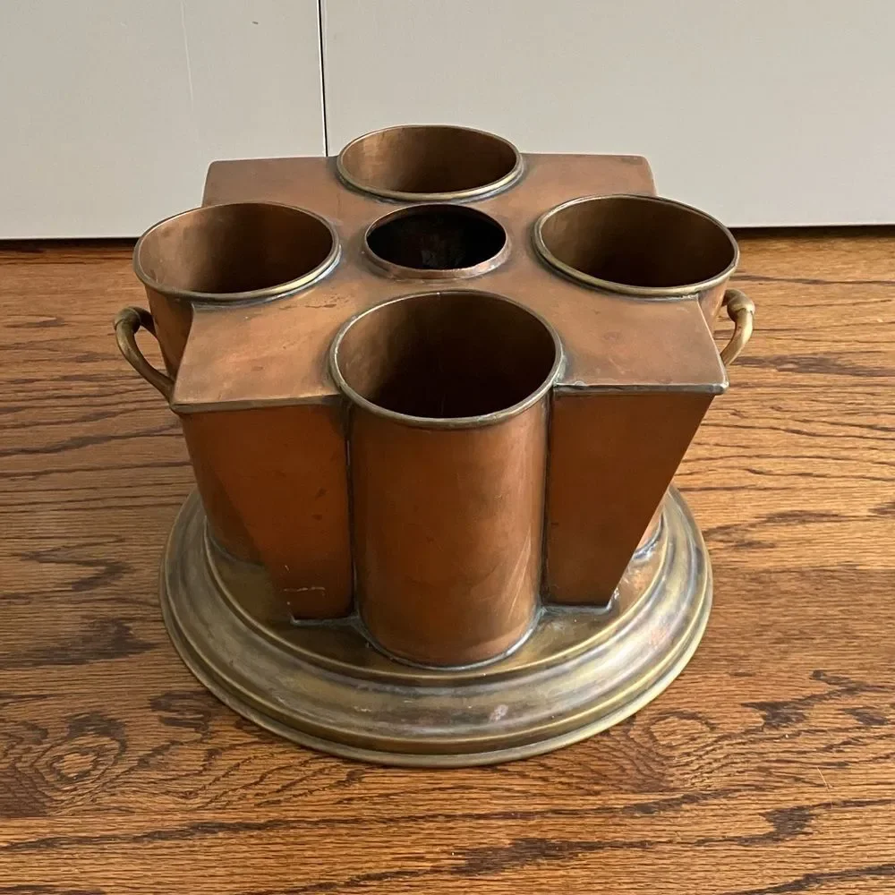 Vintage Copper Wine Cooler